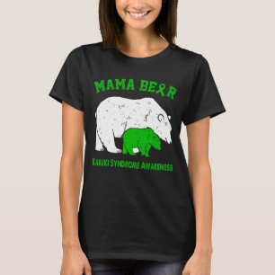Mama Bear KABUKI-SYNDROM-Bewusstsein T-Shirt
