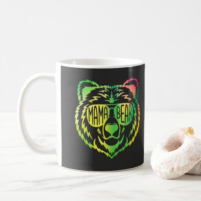 Mama Bear Kaffeetasse (Mit Donut)