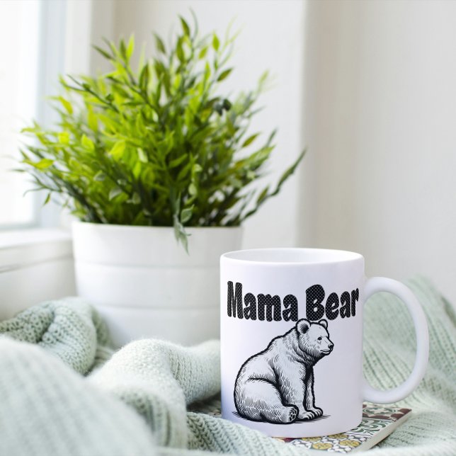 Mama Bear Kaffeetasse (Von Creator hochgeladen)