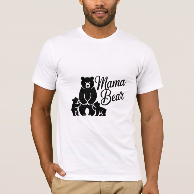 Mama Bear Love T-Shirt (Vorderseite)