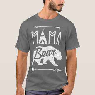 Mama Bear Lover Jagd Bärenmutter Muttertag T-Shirt