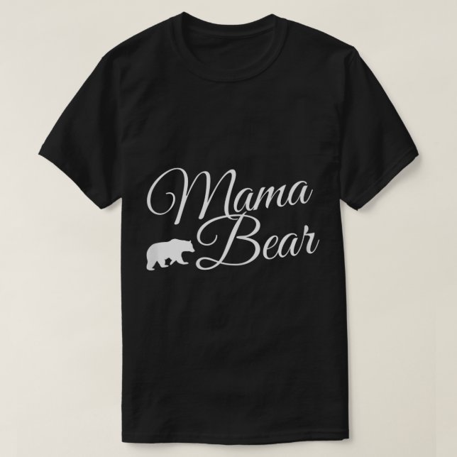 Mama Bear Momma Bear T-Shirt (Design vorne)