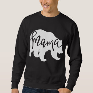 Mama Bear Momma Familie Matching Mutter Day Inspi Sweatshirt