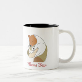 Mama Bear Mothers Day Zweifarbige Tasse