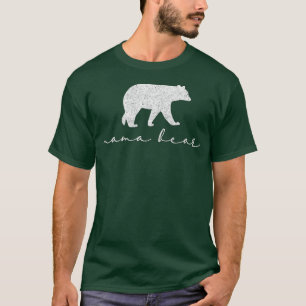 Mama Bear Niedlich Mütter Tagesgeschenk Weiß T-Shirt