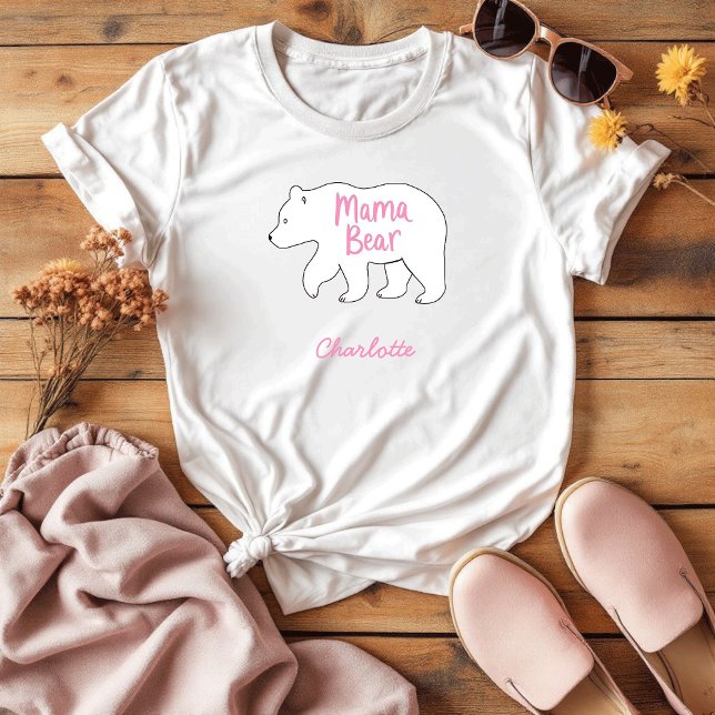 Mama Bear | Niedlicher und sonniger Muttertag T-Shirt (Von Creator hochgeladen)