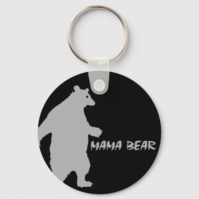 Mama Bear Schlüsselanhänger (Vorderseite)
