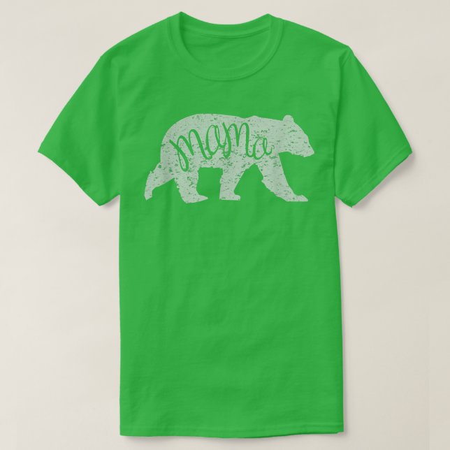 Mama Bear Shirt Graphic T-Shirt (Design vorne)
