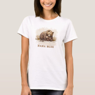 *~* MAMA BEAR Shuggle Cub Muttertagsgeschenk AP72 T-Shirt
