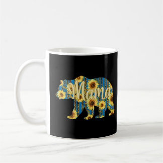 Mama Bear, Sonnenblumen Mama Leben Kaffeetasse
