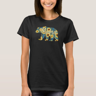 Mama Bear, Sonnenblumen Mama Leben T-Shirt