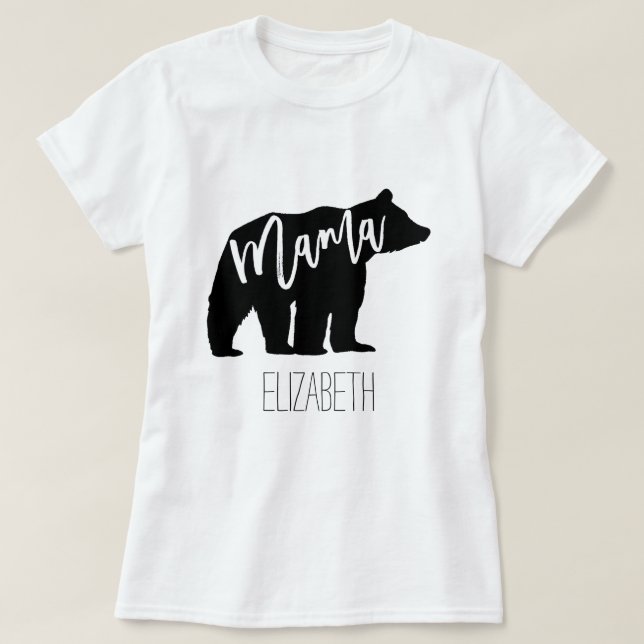 Mama Bear T-Shirt (Design vorne)