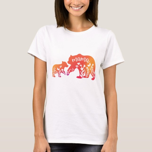 Mama Bear T-Shirt (Vorderseite)
