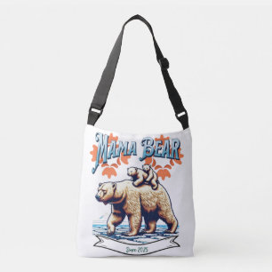 Mama Bear Tote Bag Carry-All der niedlichen Mutt Tragetaschen Mit Langen Trägern