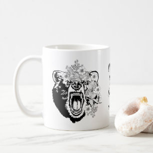 Mama Bear vor Coffee Funny Kaffeetasse