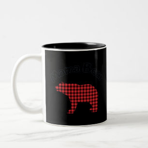 Mama Bear Zweifarbige Tasse