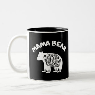 Mama Bear Zweifarbige Tasse