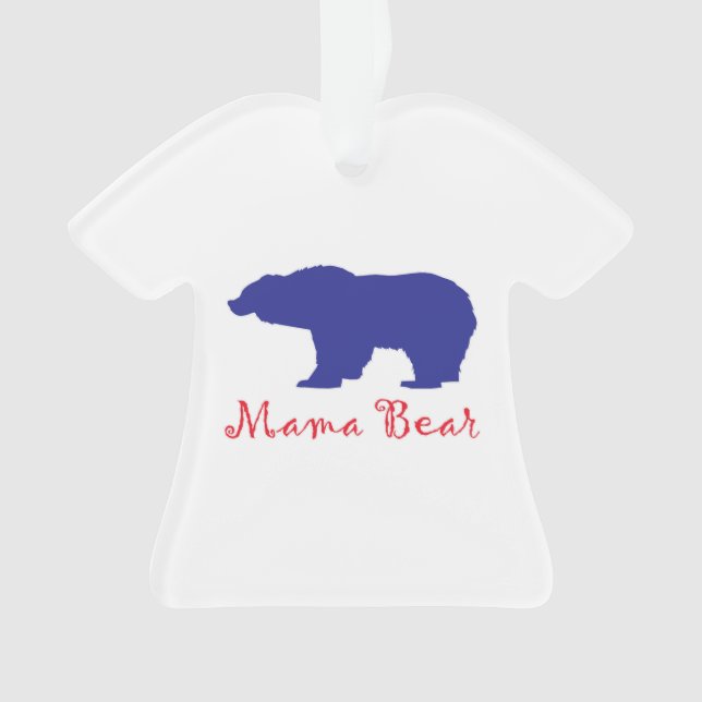 Mama Bears Ornament (Vorderseite)
