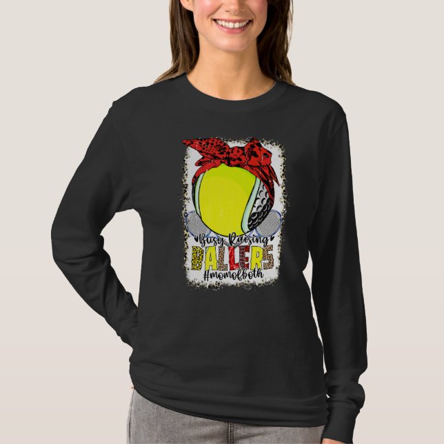 Mama beider Golfplätze belebt Baller Mama L T-Shirt (Vorderseite)