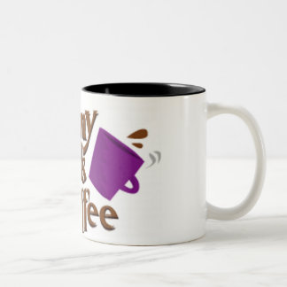 Mama benötigt Kaffee-Tasse Zweifarbige Tasse