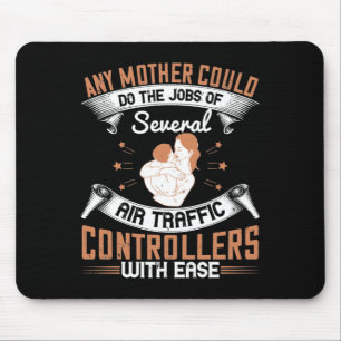 Mama - beschäftigt wie Fluglotsen Mousepad
