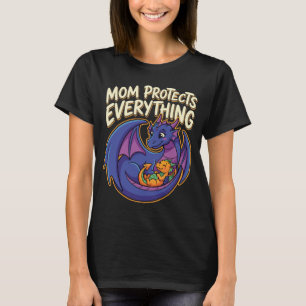 Mama beschützt alles Fantasy-Kunst T-Shirt