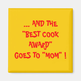 MAMA - BEST COOK AWARD MAGNET