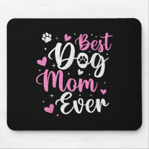 Mama Bester Hund je Funny Dog Mama Mama Mütter Tag Mousepad