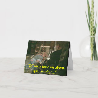 Mama beunruhigen karte