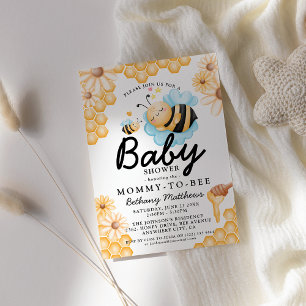 Mama-Biene-Baby-Party Hummelchen Einladung