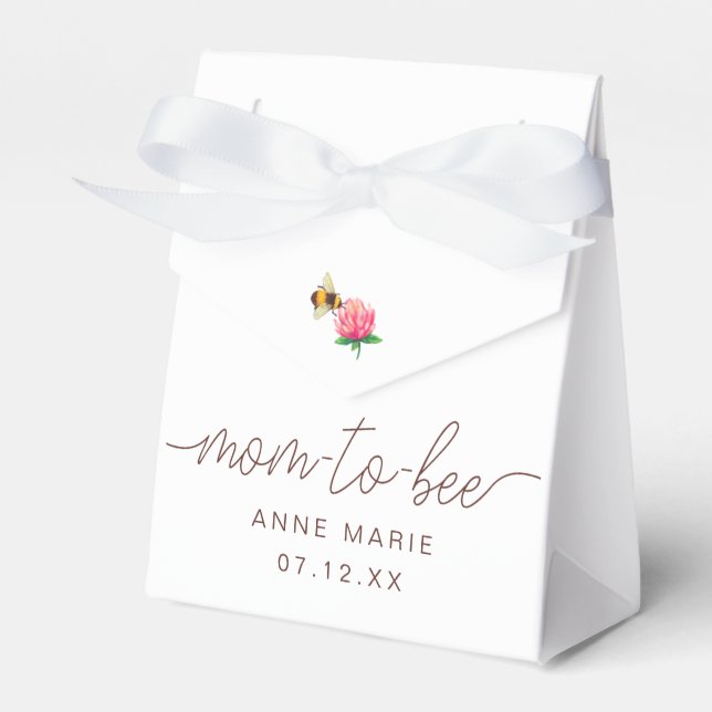 Mama-Biene, Hummel-Biene Geschenkschachtel (Vorderseite)