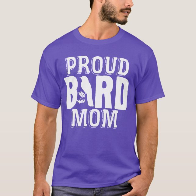 Mama Birds Liebe Budgie Sparrow Heron Parrot gi T-Shirt (Vorderseite)