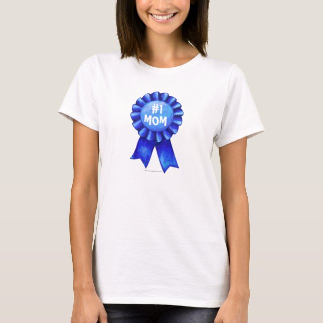 Mama Blue Ribbon Light T - Shirt (Vorderseite)