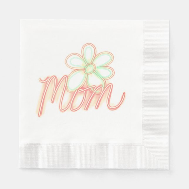 Mama Blume Art Paper Napkin Serviette (Vorderseite)