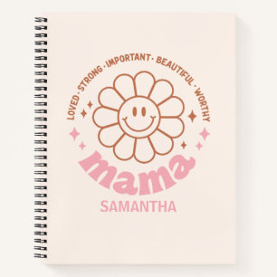 Mama Blume: Geliebt, stark, schön und verdienst Notizbuch