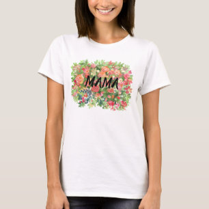 MAMA, Blume, T-Shirt