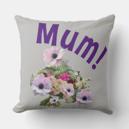 Mama! Blumen Kissen