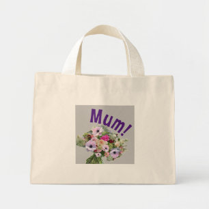 Mama! Blumen Mini Stoffbeutel