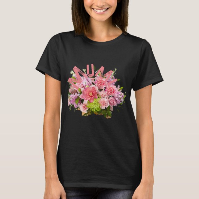 Mama! Blumen T-Shirt (Vorderseite)