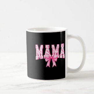 Mama Blumen-Toile rosa Wasserfarbe Kokette Schleif Kaffeetasse