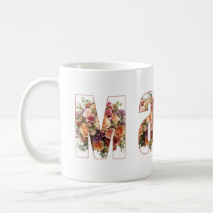 Mama Blumenkaffeetasse Kaffeetasse