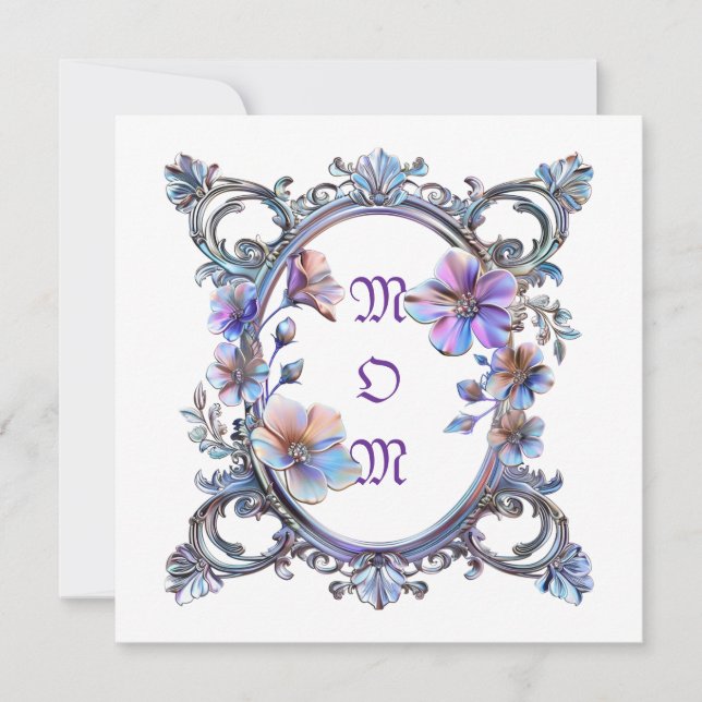 Mama Blumenrahmen (Vorderseite)