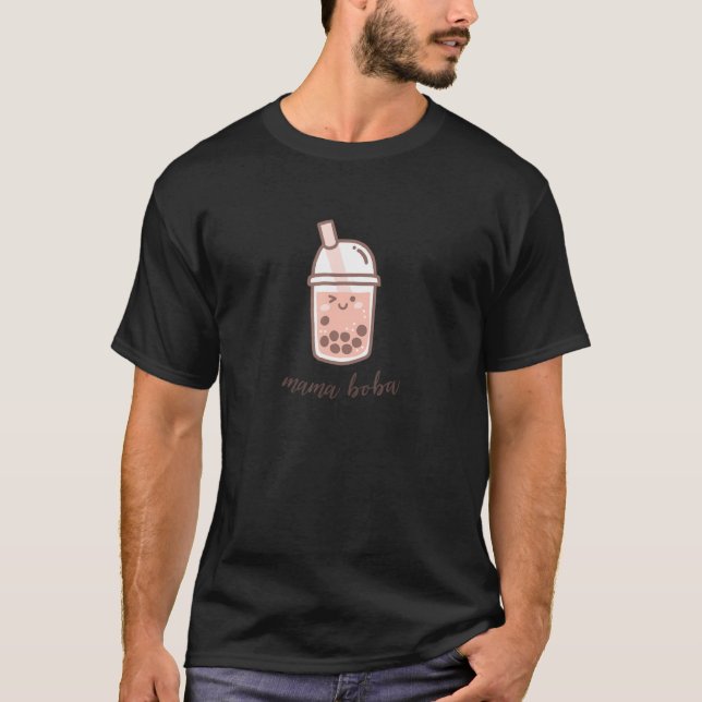 Mama Boba Tea Family T-Shirt (Vorderseite)