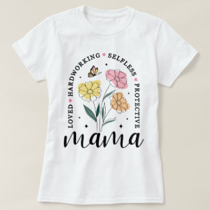 Mama Boho Blume Mama T-Shirt