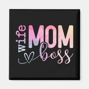Mama Boss Funny Mothers Day Magnet