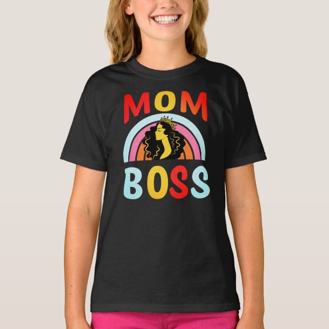 Mama Boss - Muttertag-66621 T-Shirt (Vorderseite)