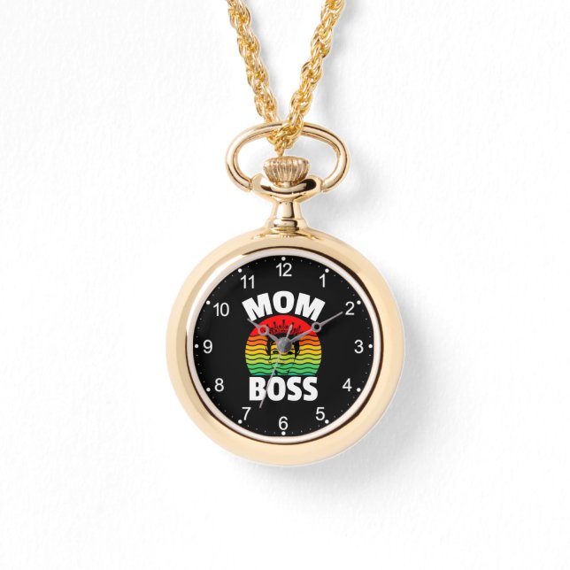 Mama Boss Muttertagsgeschenk-66620 Armbanduhr (Vorderseite)