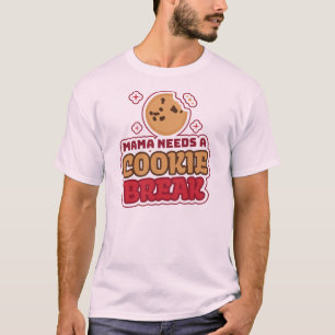 Mama braucht eine Cookie-Pause Lustiges Weihnachte T-Shirt