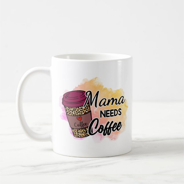 Mama braucht Kaffee Kaffeetasse (Links)