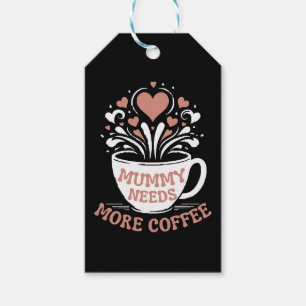 Mama braucht mehr Kaffee Mama Puns Müde Mama Desi Geschenkanhänger